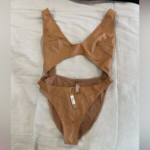 SKIMS SIENNA One Piece Wet Jersey Body Suit